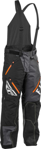 Fly Racing - Fly Racing Snow Bike Pants - 470-42613X - Black/Gray/Orange - 3XL