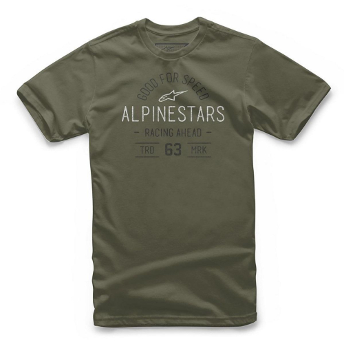 Alpinestars - Alpinestars Tribute T-Shirt - 1038-72034-690-L - Military - Large