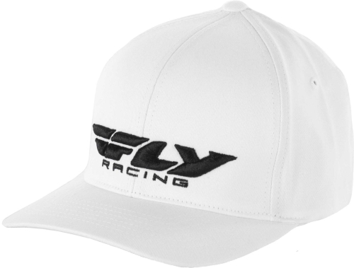 Fly Racing - Fly Racing Podium Youth Hat - 351-0384Y - White - OSFM