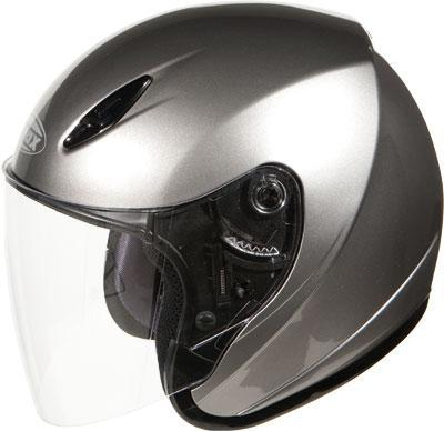 G-Max - G-Max GM17 SPC Solid Helmet - G317476 - Titanium - Large