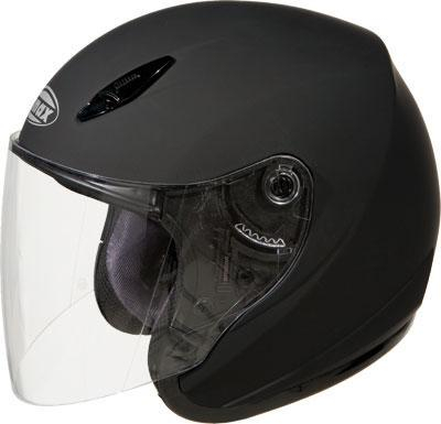 G-Max - G-Max GM17 SPC Solid Helmet - G317075 - Flat Black - Medium