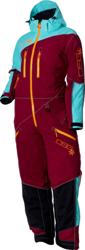 DSG - DSG 2.0 Womens Monosuit - 52263 - Aqua/Garnet - 2XL