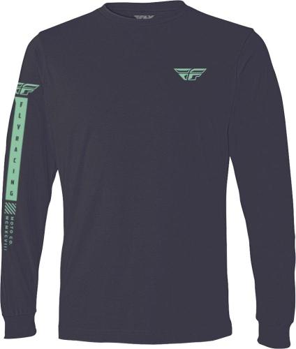 Fly Racing - Fly Racing Tribe Long Sleeve Shirt - 352-4162M - Charcoal/Green - Medium