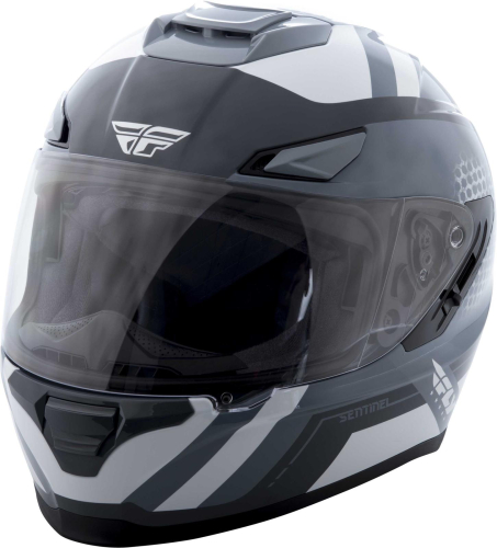 Fly Racing - Fly Racing Sentinel Mesh Helmet - 73-8327X - Gray/White - X-Large