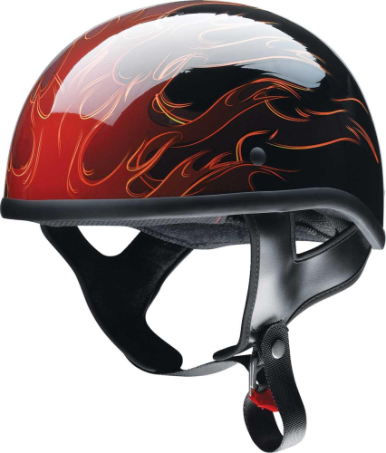 Z1R - Z1R CC Beanie Hellfire Helmet - 0103-1326 - Red - Medium