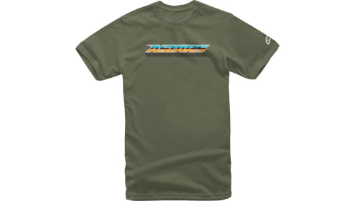 Alpinestars - Alpinestars Chromium T-Shirt - 1232722066902X - Military Green - 2XL