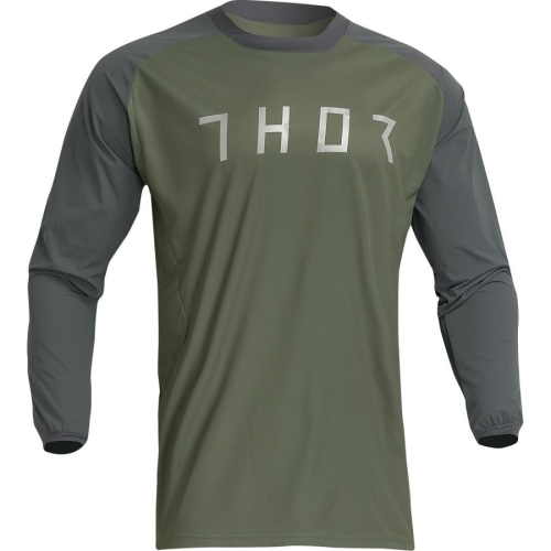 Thor - Thor Terrain Jersey - 2910-7168 - Army/Charcoal - Large