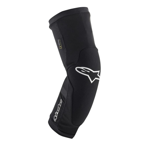 Alpinestars - Alpinestars Bicycle - Paragon Plus Knee Protectors - 1652419-10-M - Black/White - Medium