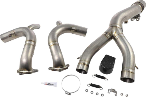 Akrapovic - Akrapovic Optional Headpipe for Slip-On Line Exhaust -  Titanium - E-B12E4/1