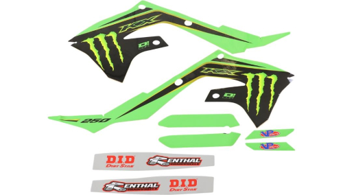 DCOR - DCOR 2021 Monster Energy Graphics Kit - 10-20-650