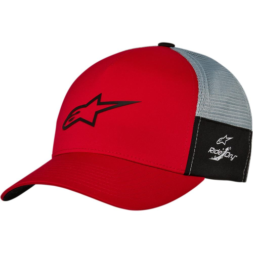 Alpinestars - Alpinestars Foremost Tech Hat - 1211810023011SM - Red/Gray - Sm-Md