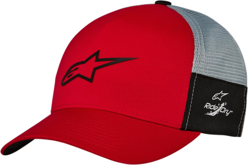 Alpinestars - Alpinestars Foremost Tech Hat - 1211810023011OS - Red/Gray - Lg-XL