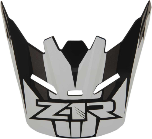 Z1R - Z1R Visor Kit for Rise Ascend Youth Helmets - Matte Black/White - 0133-1063