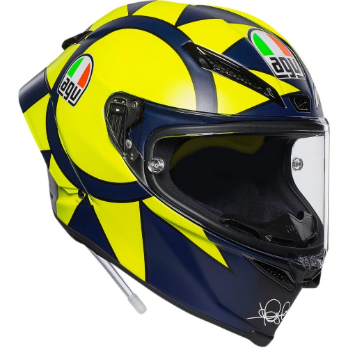 AGV - AGV Pista GP RR Soleluna 2019 Helmet - 216031D0MY00109 - Yellow/Blue - Large