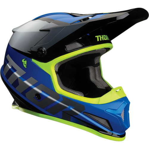 Thor - Thor Sector Fader Helmet - 0110-6788 - Blue/Black - 4XL