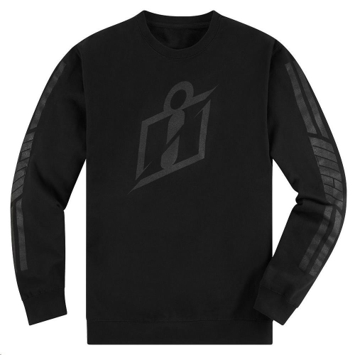 Icon - Icon RS Gradient Crew Fleece - 3050-5331 - Black - X-Small