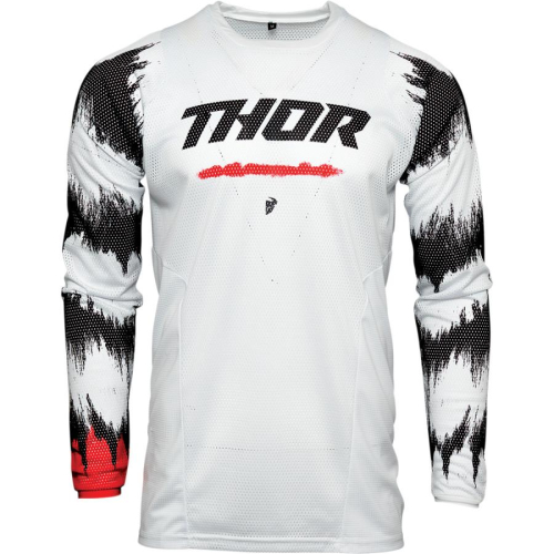 Thor - Thor Pulse Air Rad Youth Jersey - 2912-1970 - White/Red - Large