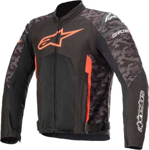 Alpinestars - Alpinestars T-GP Plus R V3 Air Jacket - 3300620-994-L - Black/Camo/Red Fluo - Large