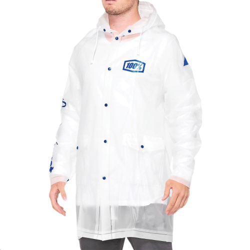 100% - 100% Torrent Raincoat - 39013-010-11 - Clear - Medium