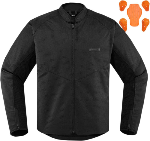 Icon - Icon Hooligan Perforated Jacket - 2820-5280 - Stealth - 3XL