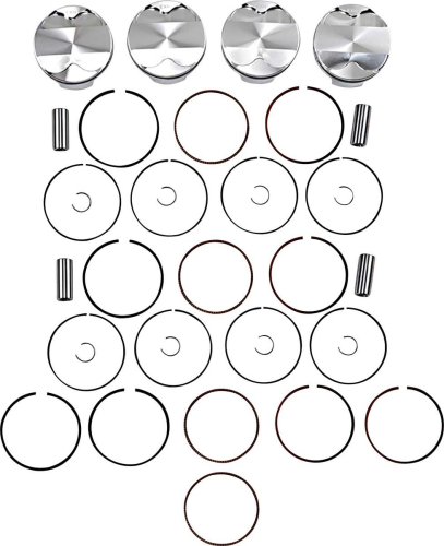 J.E. Pistons - J.E. Pistons FSR Piston - 2.00mm Oversize to 79.00mm, 13.5:1 Compression - 247931