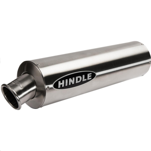 Hindle - Hindle Stealth Muffler - 14in. Round - Satin Stainless Steel - GPS142R