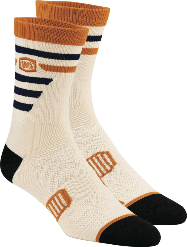 100% - 100% Advocate Performance Socks - 24017-352-17 - Beige - Sm-Md