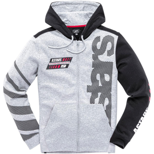 Alpinestars - Alpinestars Fans Zip Hoodie - 113953200-1026L - Gray/Black - Large