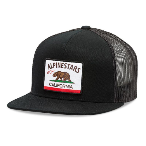 Alpinestars - Alpinestars Cali Trucker Hat - 10198112610 - Black - OSFA