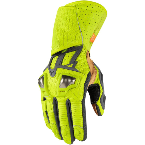 Icon - Icon Hypersport GP Gloves - 3301-3564 - Hi-Viz - Medium