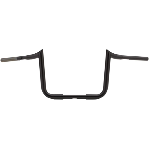 Baron Custom Accessories - Baron Custom Accessories 1-1/4in. Prime Ape Handlebar - 10in. Rise - Matte Black - BA-7375-12M