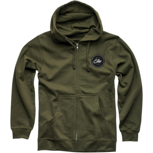 Thor - Thor Runner Zip-Up Hoody - 3050-4624 - Army - 2XL