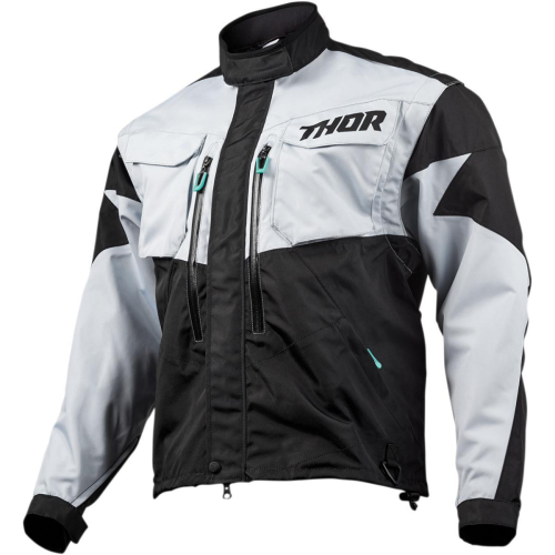 Thor - Thor Terrain Jacket - 2920-0516 - Light Gray/Black - X-Large