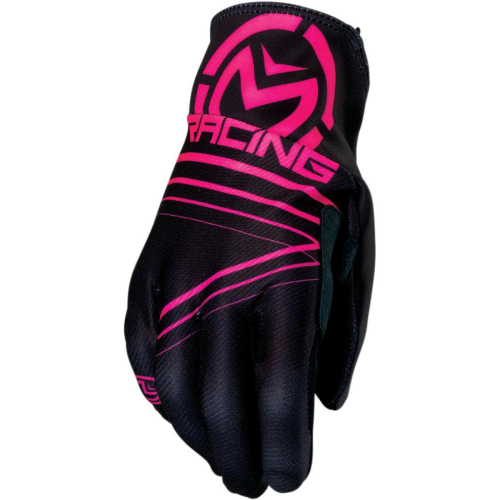 Moose Racing - Moose Racing MX2 Gloves - 3330-5276 - Black/Pink - Large