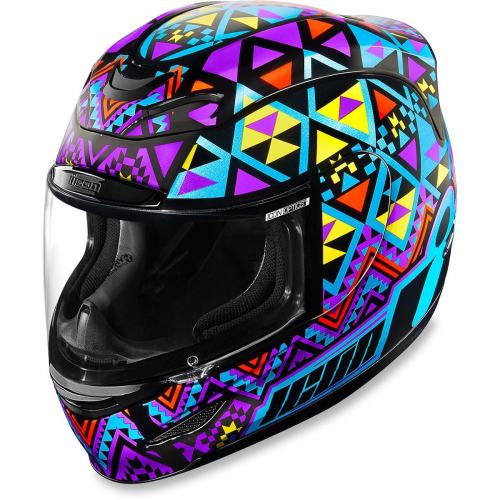 Icon - Icon Airmada Georacer Womens Helmet - XF-2-0101-10146 - Blue - X-Large