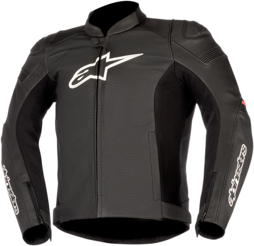 Alpinestars - Alpinestars SP-1 Airflow Leather Jacket - 3100717-13-48 - Black/Red - 38