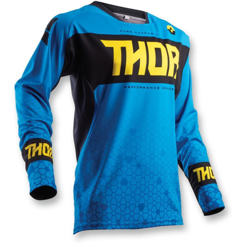 Thor - Thor Fuse Bion Jersey - XF-2-2910-4300 - Blue - Large