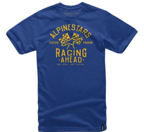 Alpinestars - Alpinestars Ahead T-Shirt - 10367200979L - Royal Blue - Large