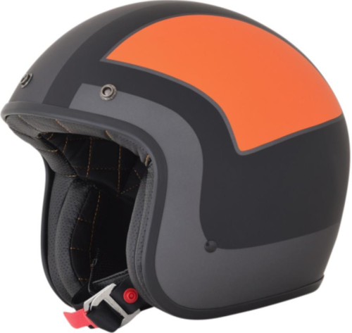 AFX - AFX FX-76 Tricolor Helmet - 01042086 - Frost Gray/Orange/Black - Medium