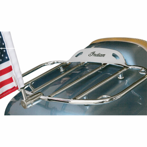 Pro Pad - Pro Pad Flag Mount with USA Flag for .51in. Horizontal Round Bar - 9in. Pole, 6in. x9in. Flag - RFM-RDHB51IN