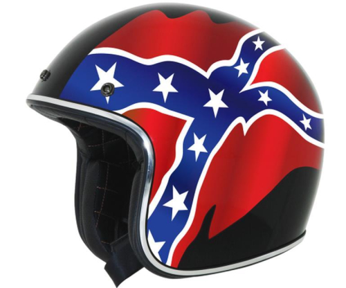 AFX - AFX FX-76 Rebel Helmet - 0104-1649 - Black Rebel - Small