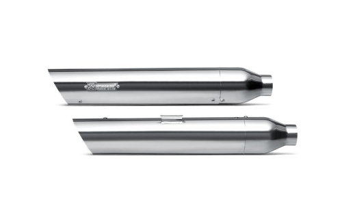 Akrapovic - Akrapovic Slip-On Line Dual Mufflers - Chrome - S-HDSTSO3-HC