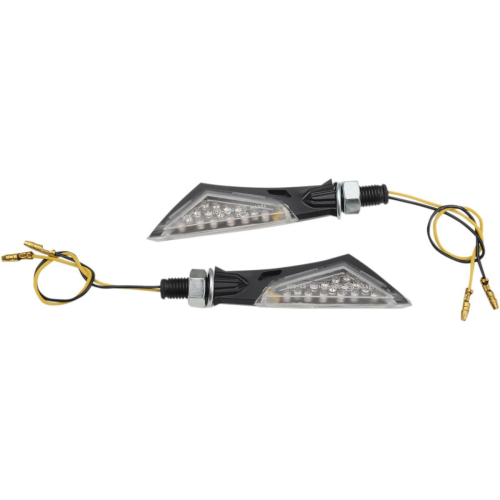 Competition Werkes - Competition Werkes LED Micro Blade Marker Lights - 4in. x 1in. - Black Matte - MPH-1230