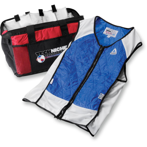 Techniche - Techniche Hybrid Elite Sport Cooling Vest - 4531BLL - Blue - Large