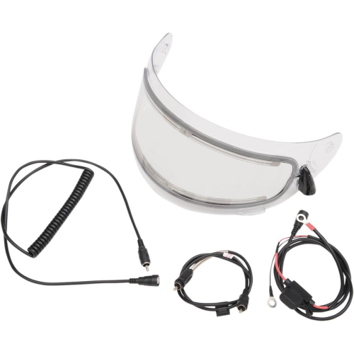 AFX - AFX AMPD Electric Dual-Lens Shield with Cords - Clear - 0130-0496