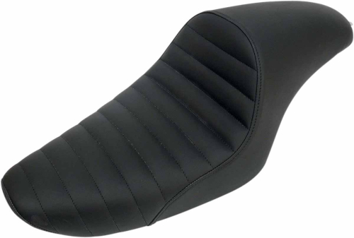 Saddlemen - Saddlemen Americano Cafe Seat - Classic - Pleated - Black - 8585CJT