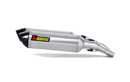 Akrapovic - Akrapovic Slip-On Line Dual Exhaust - Titanium Mufflers (EC Compliant) - S-Y13SO1-HT