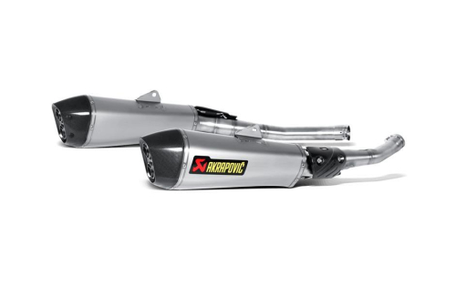 Akrapovic - Akrapovic Slip-On Line Dual Exhaust - Titanium Mufflers - S-K14SO4-HZAAT