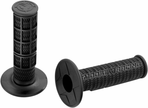 Moose Racing - Moose Racing MX Stealth Grips - Black - B01MXB