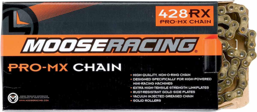 Moose Racing - Moose Racing 428 RXP Pro-MX Chain - 110 Links - M575-00-110